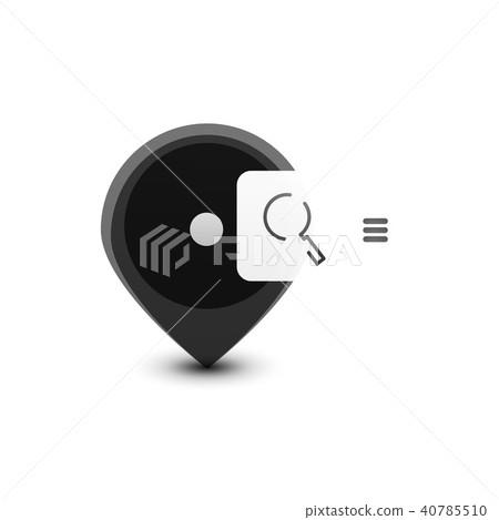Search magnifyier web button, magnify icon. Modern magnifying glass sign, web site design or mobile Search magnifyier web button, magnify icon. Modern magnifying glass sign, web site design or mobile 40785510