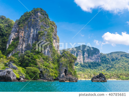 Railay beach in Krabi Thailand. Asia 40785681
