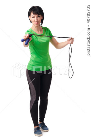girl posing in studio, sport and health concept girl posing in studio, sport and health concept 40785735