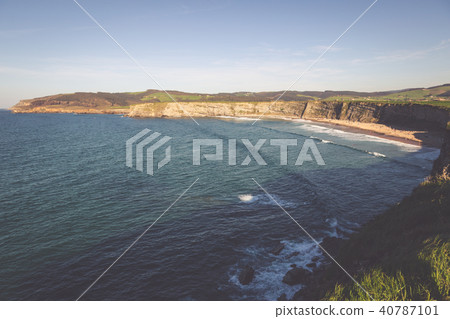 Beautiful Beach, Langre, Cantabria, Spain 40787101