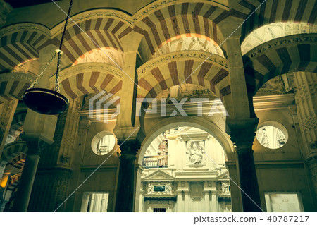 The Great Mosque or Mezquita famous interior 40787217