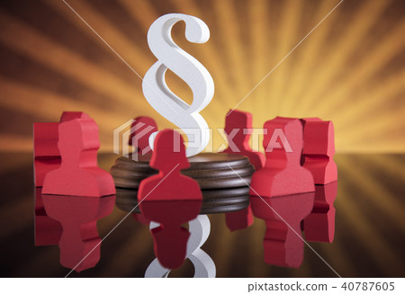 People, Mallet, Law, legal code of justice concept 40787605