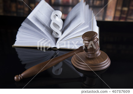 Book, Law, legal code of justice concept Book, Law, legal code of justice concept 40787609