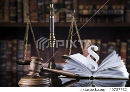 Book, Law, legal code of justice concept Book, Law, legal code of justice concept 40787782