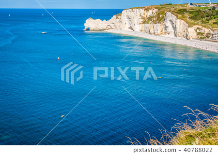Cliffs of Etretat, Normandy, France 40788022