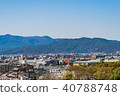 Spring landscape in Kyoto Kyoto city view Kyoto Japan 40788748