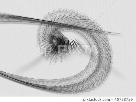 Abstract dragon 40788789