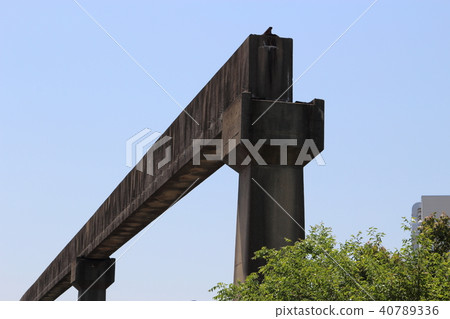 Traces of Himeji monorail route 40789336