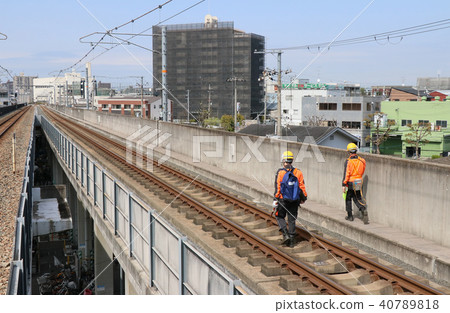 Line inspection work 40789818