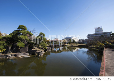 加古川市政府公園 兵庫縣加古川市 照片素材 圖片 圖庫