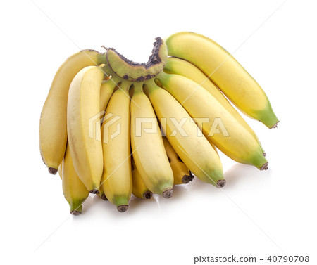 Bunch of bananas isolated on white background Bunch of bananas isolated on white background 40790708