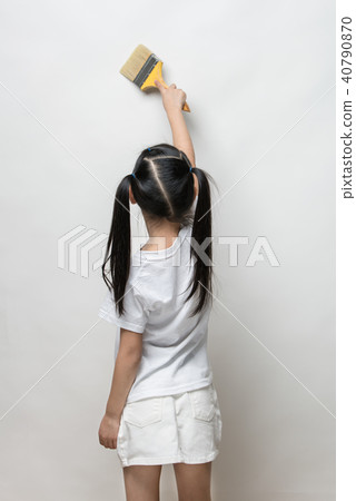 Children, Female, Painting, Wall Children, Female, Painting, Wall 40790870