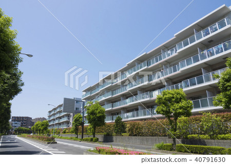 Mansion - Tokyo suburbs - green 40791630