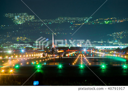伊丹機場夜景 40791917