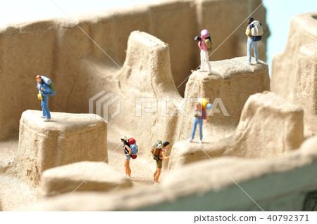 大峽谷〜帶緩衝材料的微型複制〜 40792371