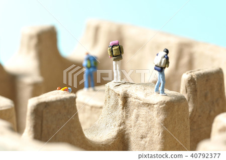 Grand Canyon ~ Miniature reproduction with cushioning material ~ 40792377