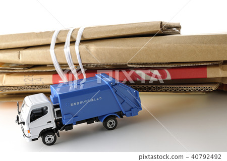 Working car ~ garbage truck ~ Working car ~ garbage truck ~ 40792492