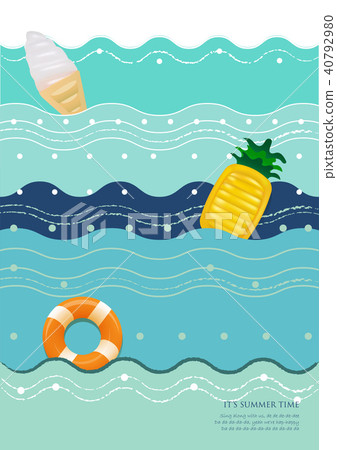 Summer swimming time Summer swimming time 40792980