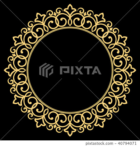 Decorative frame. Elegant vector element 40794071