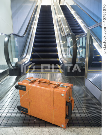 Escalator and suitcase Escalator and suitcase 40795070