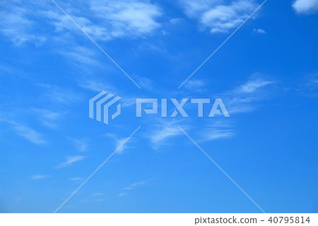  天藍色的天空雲 40795814