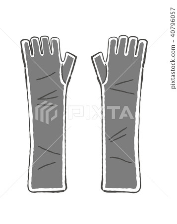 手套的插圖 40796057