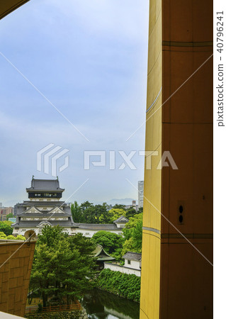 Ogura castle seen from the River Walk Kitakyushu Ogura castle seen from the River Walk Kitakyushu 40796241