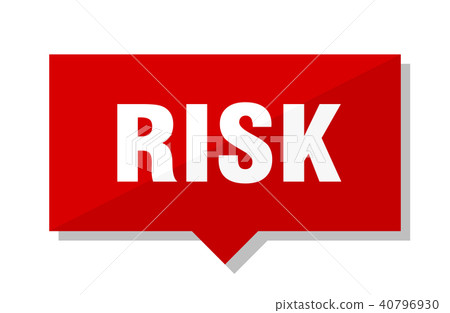 risk red tag - Stock Illustration [40796930] - PIXTA