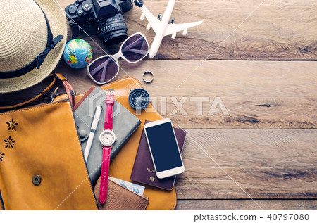 Travel Clothing accessories Apparel along for trip 40797080