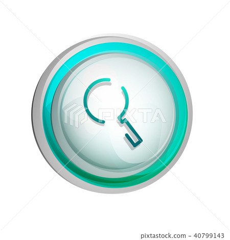 Search magnifyier web button, magnify icon. Modern magnifying glass sign, web site design or mobile Search magnifyier web button, magnify icon. Modern magnifying glass sign, web site design or mobile 40799143