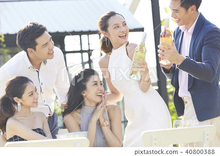 Male and female parties Male and female parties 40800388