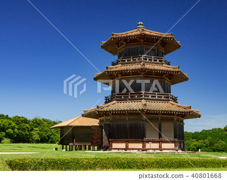 Takumi Castle's octagonal drum 40801668