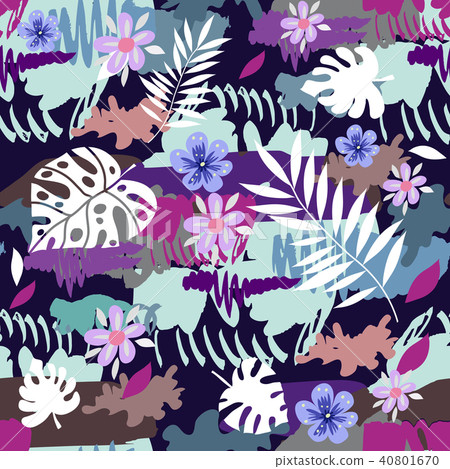 Tropical pattern 40801670