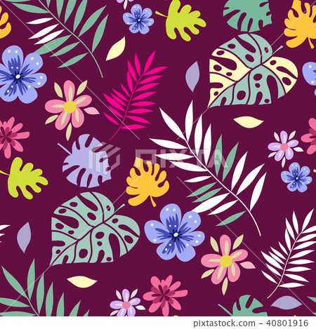 Tropical pattern Tropical pattern 40801916