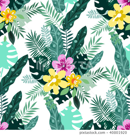 Tropical pattern Tropical pattern 40801920