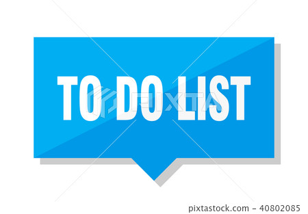 to do list price tag 40802085