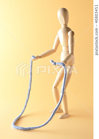 Rope skipping ~ color background ~ Rope skipping ~ color background ~ 40803451