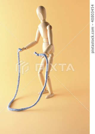 Rope skipping ~ color background ~ Rope skipping ~ color background ~ 40803454
