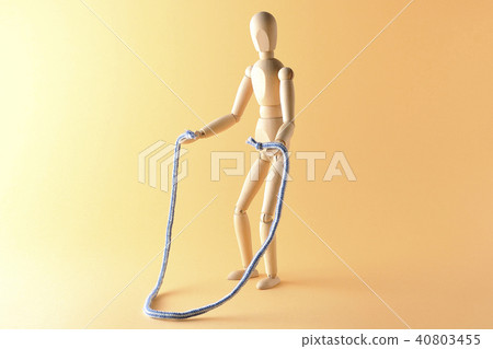 Rope skipping ~ color background ~ Rope skipping ~ color background ~ 40803455