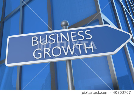 插圖素材: business growth