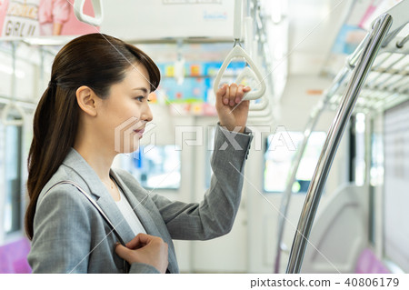 女商人（火車）攝影合作“京王電鐵有限公司” 40806179