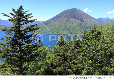 Looking down from Chuzenji Lake Skyline Lake Chuzenji 40806226