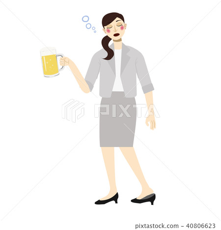 職業女性和啤酒喝醉了 職業女性和啤酒喝醉了 40806623