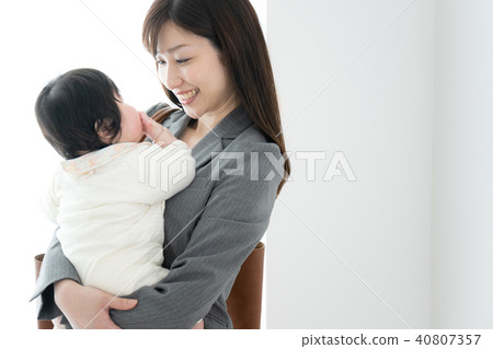 Baby child rearing image 40807357
