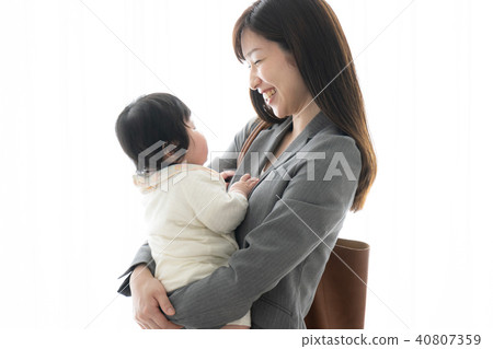 Baby child rearing image 40807359