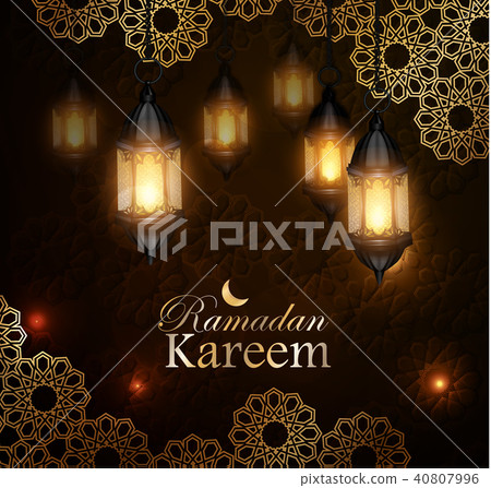 Ramadan Kareem, greeting background, eps 10 Ramadan Kareem, greeting background, eps 10 40807996