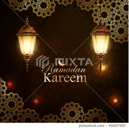 Ramadan Kareem, greeting background, eps 10 Ramadan Kareem, greeting background, eps 10 40807997