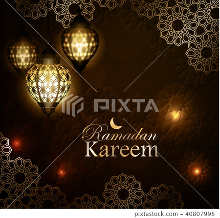 Ramadan Kareem, greeting background, eps 10 Ramadan Kareem, greeting background, eps 10 40807998