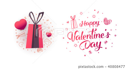 illustration of valentine day  40808477