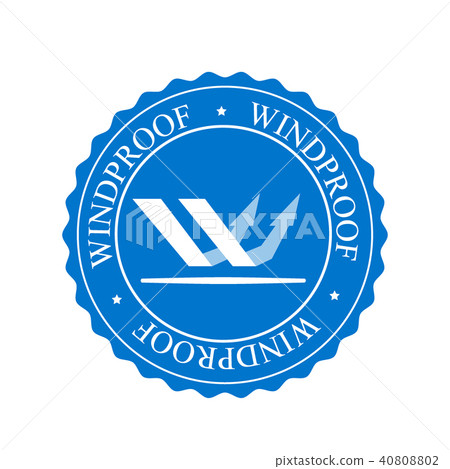 Wind resistant icon - vector illustration. Wind resistant icon - vector illustration. 40808802
